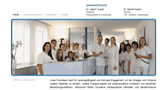 Desktop Screenshot of dr-kuenz.de